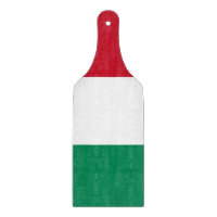 Spadlar av glas med flagga från Ungern