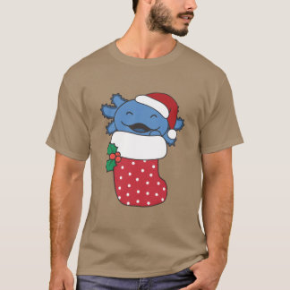 Spädningsvätskor i julsock för julflicka t shirt