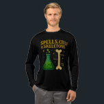 Spådomar Cells & Skeletons Halloween Science Teach T Shirt<br><div class="desc">Blanda lite magi med vetenskap den här pokussäsongen! Spådomar, Cells & Skeletons T-shirt är perfekt för lärare, studenter och STEM-entusiaster som kärlek en smart twist på Halloween stil. Med en bubblande grönt-bägare, ett bendiagram med märkt skelett och lekande detaljer om krita-stil, blandar den här designen upp spooky-vibes med klassrumssmarta. De...</div>
