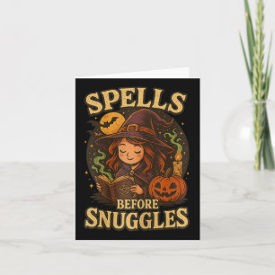 Spådomar före soluppgång Halloween Läsfall Kort