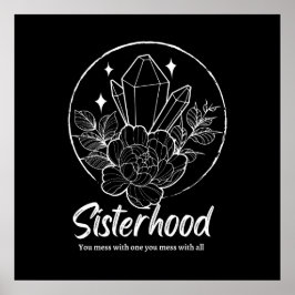 Spådomar i nacken: Starkare Witchy Design Poster