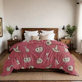 Spådomar & Skeletons Halloween Fleece Blanket