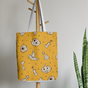 Spådomar & Skeletons Halloween Tote Bag Tygkasse