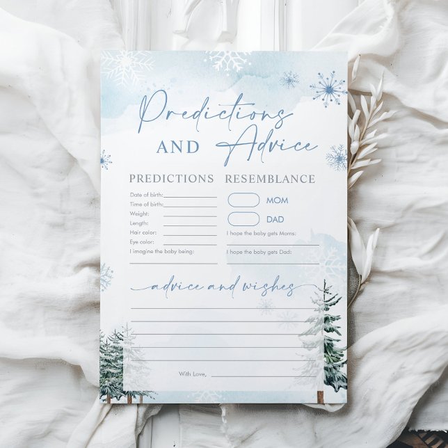 Spådomskort och rådkort för baby shower (Skapare uppladdad)