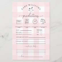 Spådomsspel för bebisar med rosa Gingham-gunghäst