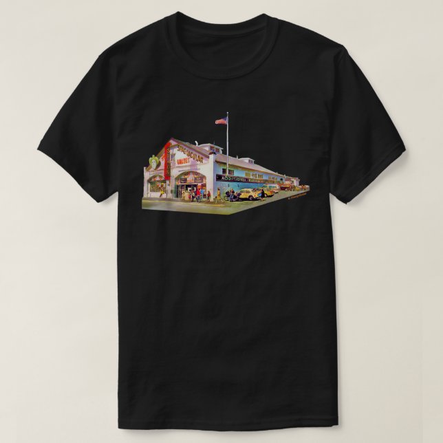 SPAG:s Shrewsbury Massachusetts Painting Isolated T Shirt (Design framsida)