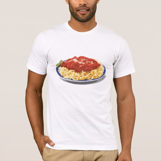 spagetti tee shirt (Framsida)