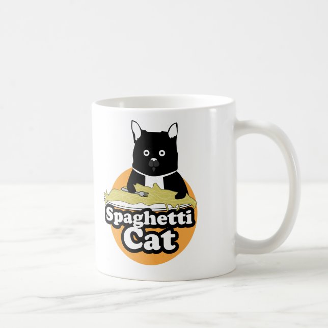 Spagettikatt Kaffemugg (Höger)