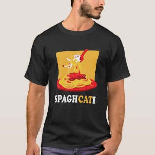 Spaghcati I Kat Kitten Sweet Pet Cute Spaghetti Sw T Shirt