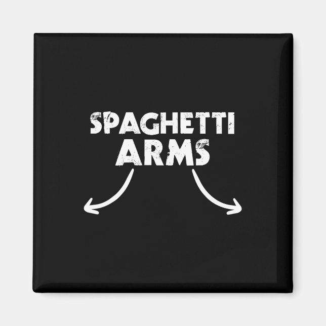 Spaghetti Arm Lympgym Magnet (Framsidan)