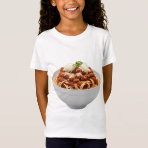 Spaghetti Bolognese with Cheese and Basil Lövs T Shirt