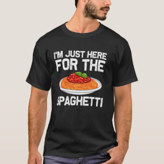 Spaghetti-design för män kvinnor barn italiensk ma t shirt