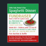 Spaghetti Dinner Fundraiser Event Flyer<br><div class="desc">Spaghetti Dinner Fundraiser Event Advertising Flyer från Affärskortet Store.</div>