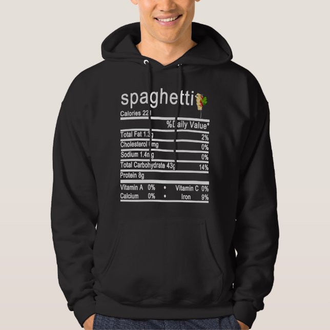 spaghetti hoodie (Framsida)