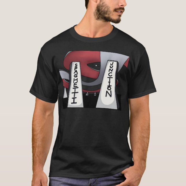 Spaghetti Junction T Shirt (Framsida)