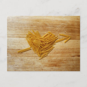 Spaghetti Kärlek vykort