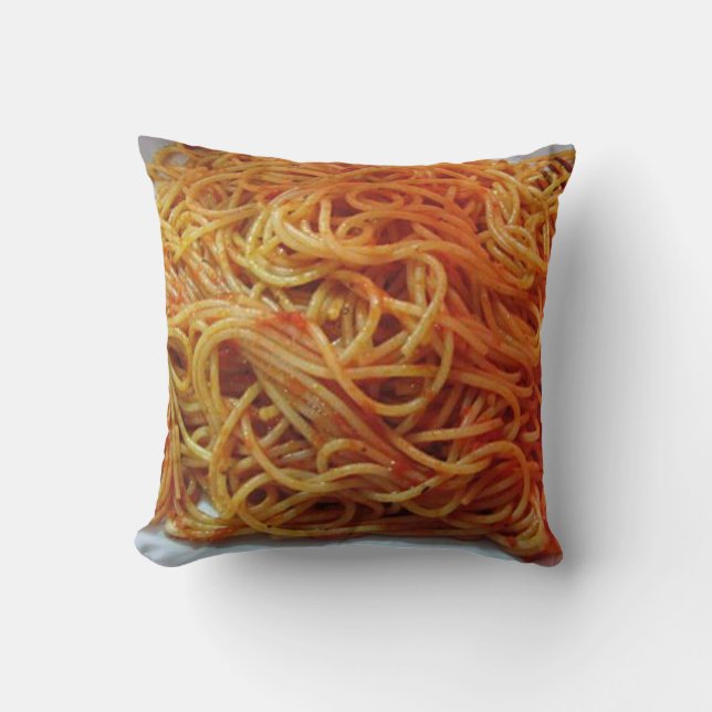 Spaghetti Kastkudde Kudde (Framsida)