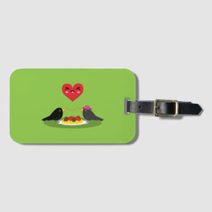 Spaghetti Meatbollar Romantic Date Bagagebricka