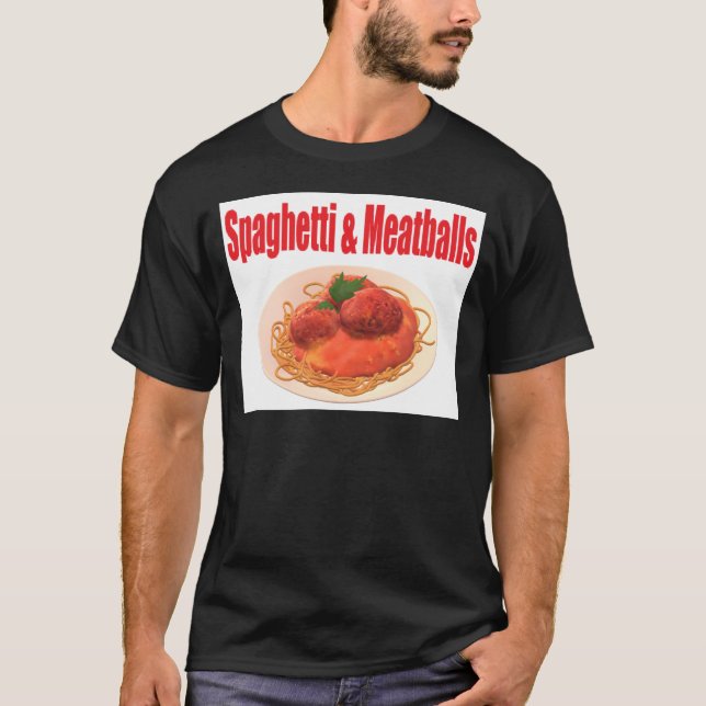 Spaghetti & Meatbullt T-Shirt (Framsida)