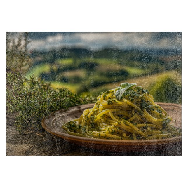 Spaghetti med färska Örter (Framsidan)