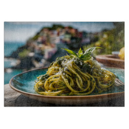Spaghetti med Lemon Basil Pesto - Kustterrace