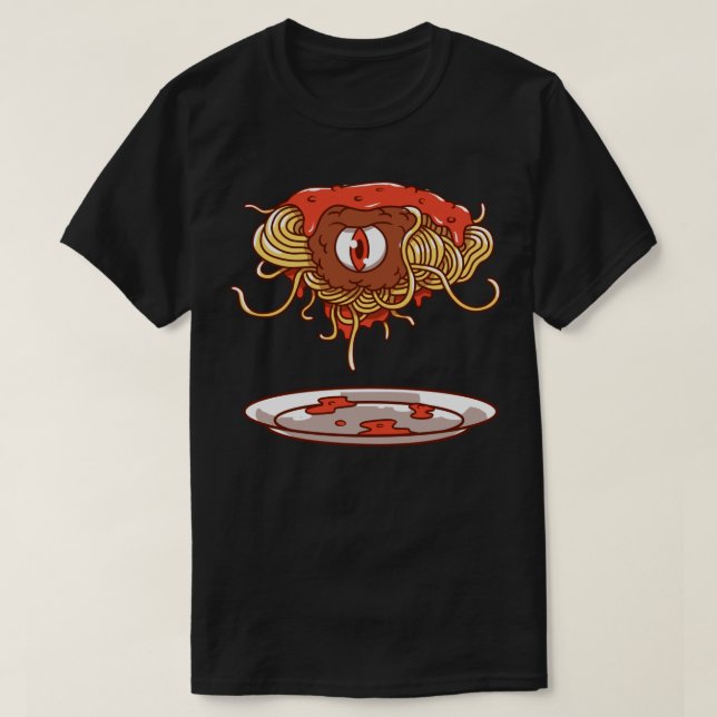Spaghetti Monster T Shirt (Design framsida)