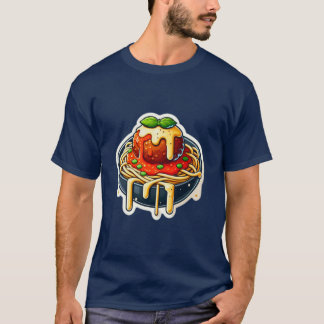 SPAGHETTI OCH MEATBALLS 3 T SHIRT