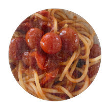 Spaghetti och Tomatglas