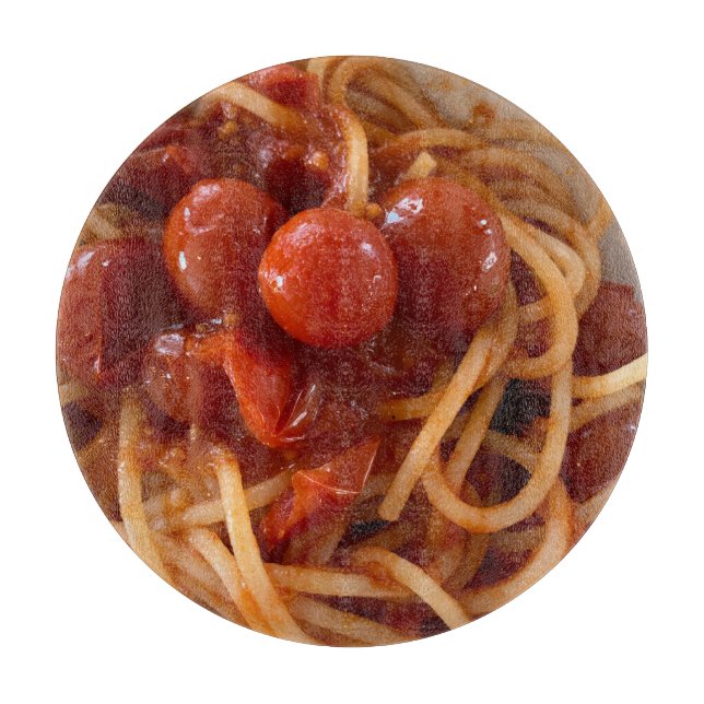Spaghetti och Tomatglas (Framsidan)