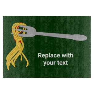 Spaghetti på gaffel - italiensk köksdesign