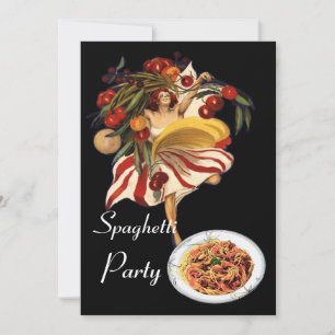 SPAGHETTI PARTY DANCE, ITALIENSKA KITCHEN OCH TOMA INBJUDNINGAR