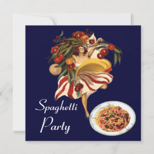 SPAGHETTI PARTY DANCE, ITALIENSKA KITCHEN OCH TOMA INBJUDNINGAR