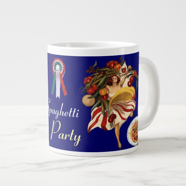 SPAGHETTI PARTY DANCE, ITALIENSKA KITCHEN OCH TOMA JUMBO MUGG (Framsida höger)