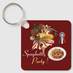 SPAGHETTI PARTY DANCE, ITALIENSKA KITCHEN OCH TOMA NYCKELRING