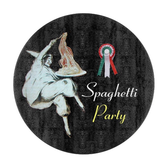 SPAGHETTI PARTY ITALIAN KITCHEN, RESTAURANT,Black (Framsidan)