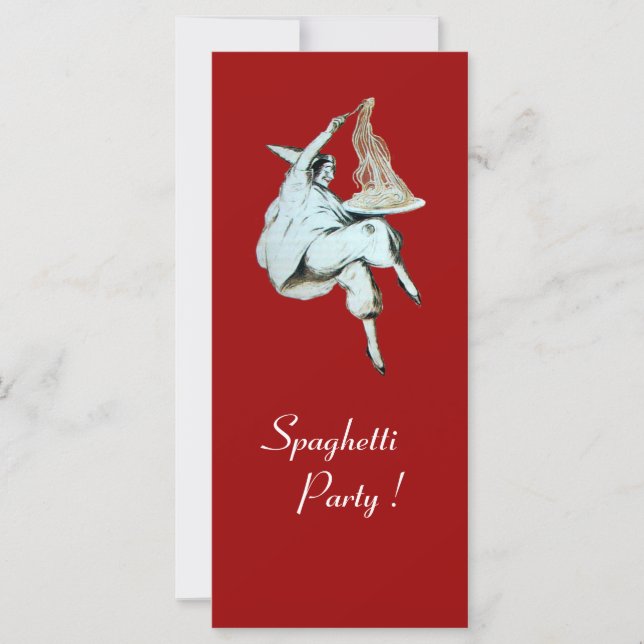 SPAGHETTI PARTY ITALIAN KITCHEN, RESTAURANT Red (Framsida)