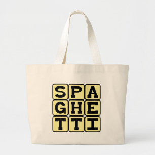 Spaghetti, Pasta Friend of the Meatball Jumbo Tygkasse