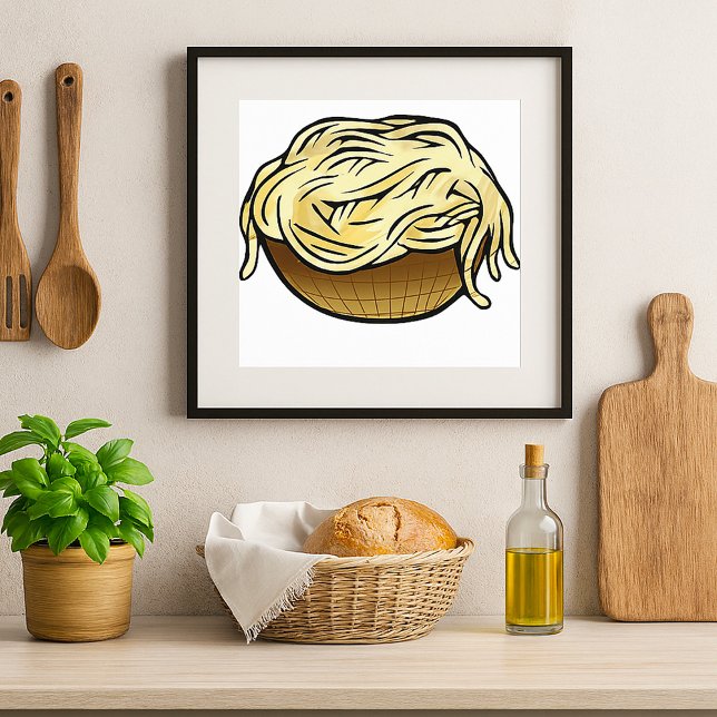 Spaghetti Pasta Noodle Food Poster (Skapare uppladdad)