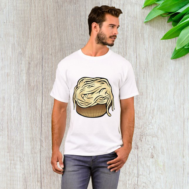 Spaghetti Pasta Noodle Food T Shirt (Skapare uppladdad)