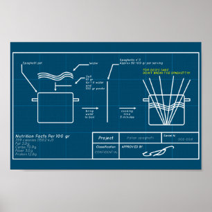 Spaghetti-projekt poster