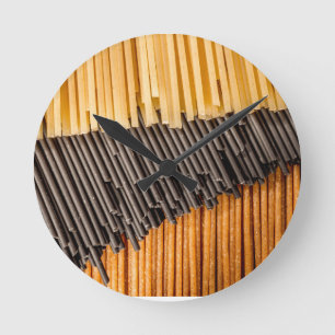 Spaghetti Rund Klocka