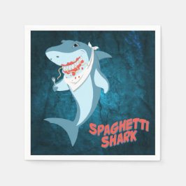 Spaghetti Shark Pappersservett