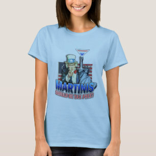 Spaghetti Tank Top T-shirt - Martinis Ska Vara Ta