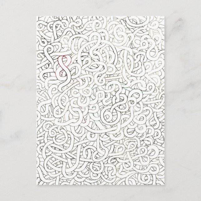 Spaghetti Vykort (Framsida)