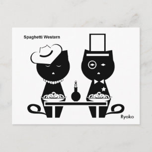 Spaghetti Westernt vykort