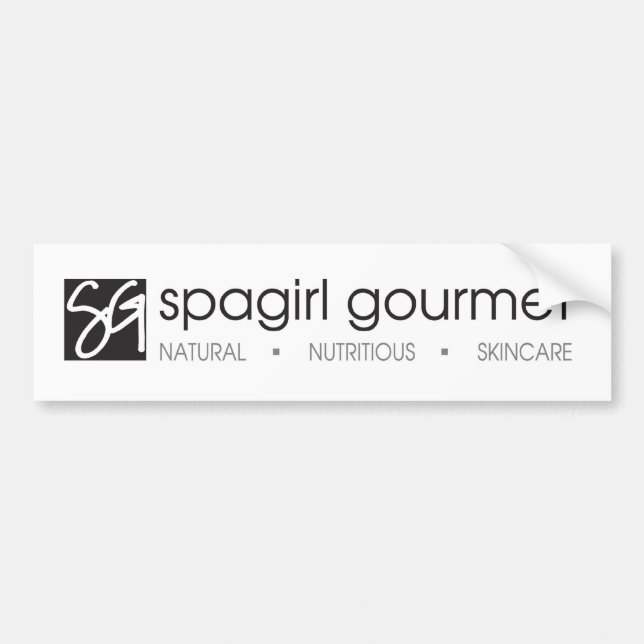 Spagirl gourmetklistermärke bildekal (Framsidan)