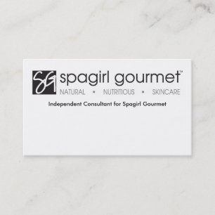 Spagirl gourmetvisitkort visitkort