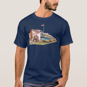 SPAGS Shrewsbury Massachusetts Painting Isolated N T Shirt