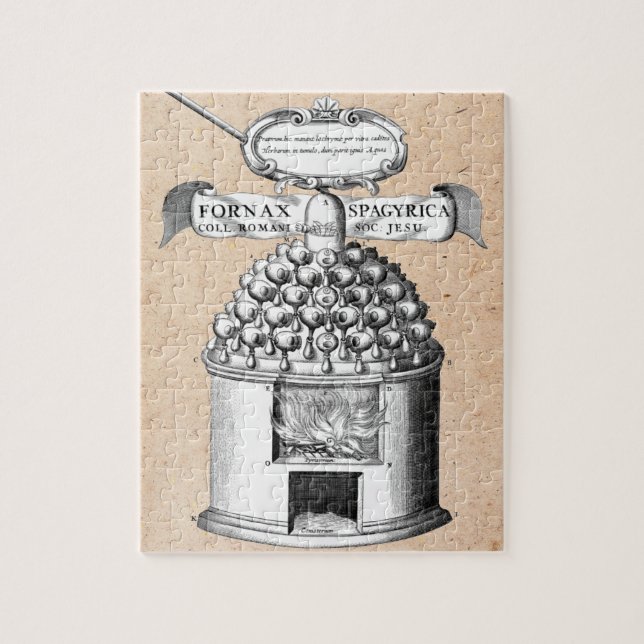 Spagyric Herbal Medicine Pussel (Vertikal)