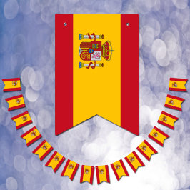 Spain Banners, Spanish Flag Party / Weddings Vimplar